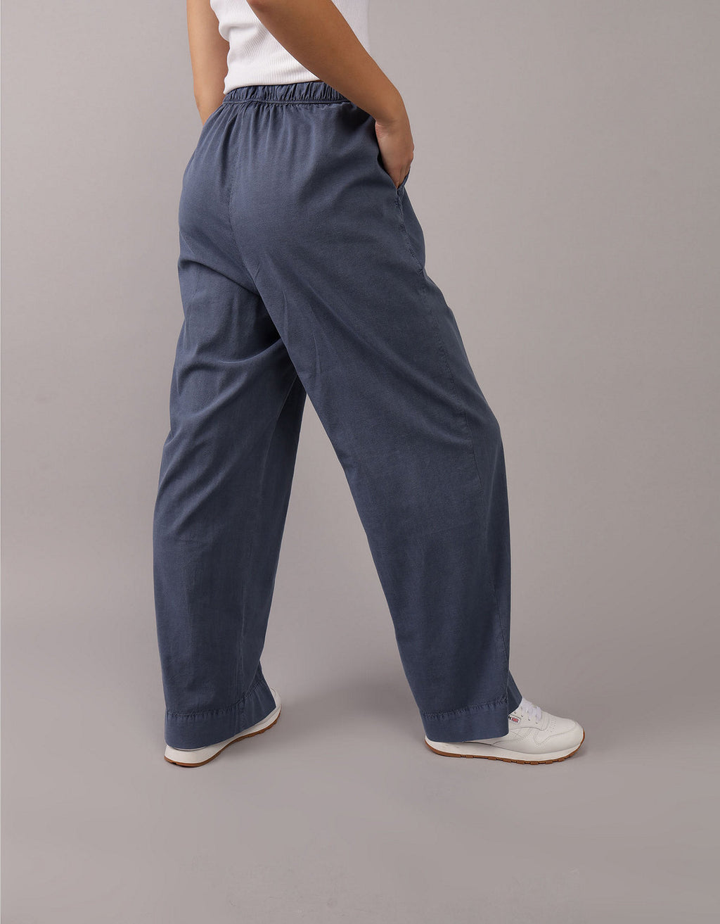 Pantalón Ae tiro algo - Azul 0316_5171_410_ob