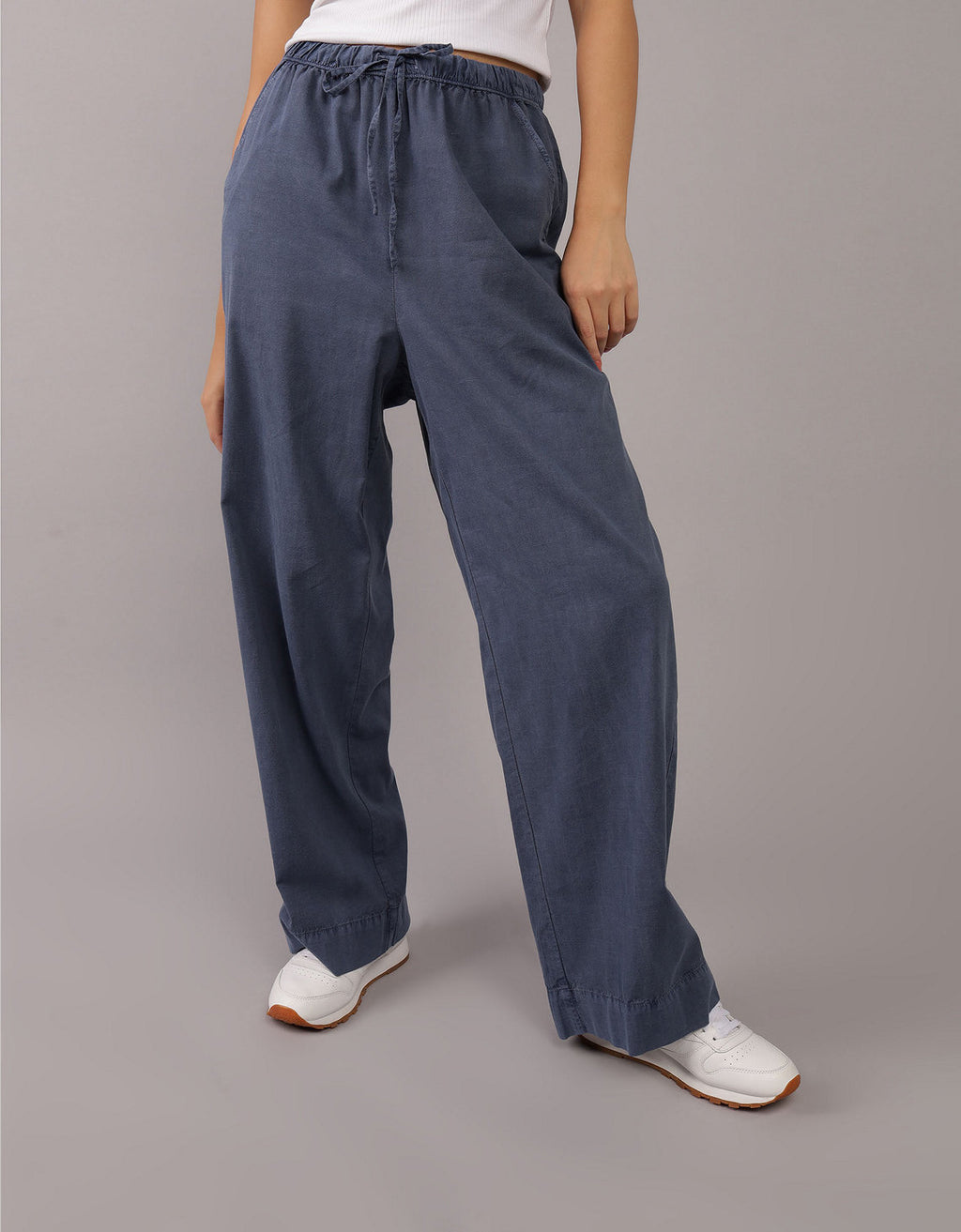 Pantalón Ae tiro algo - Azul 0316_5171_410_of