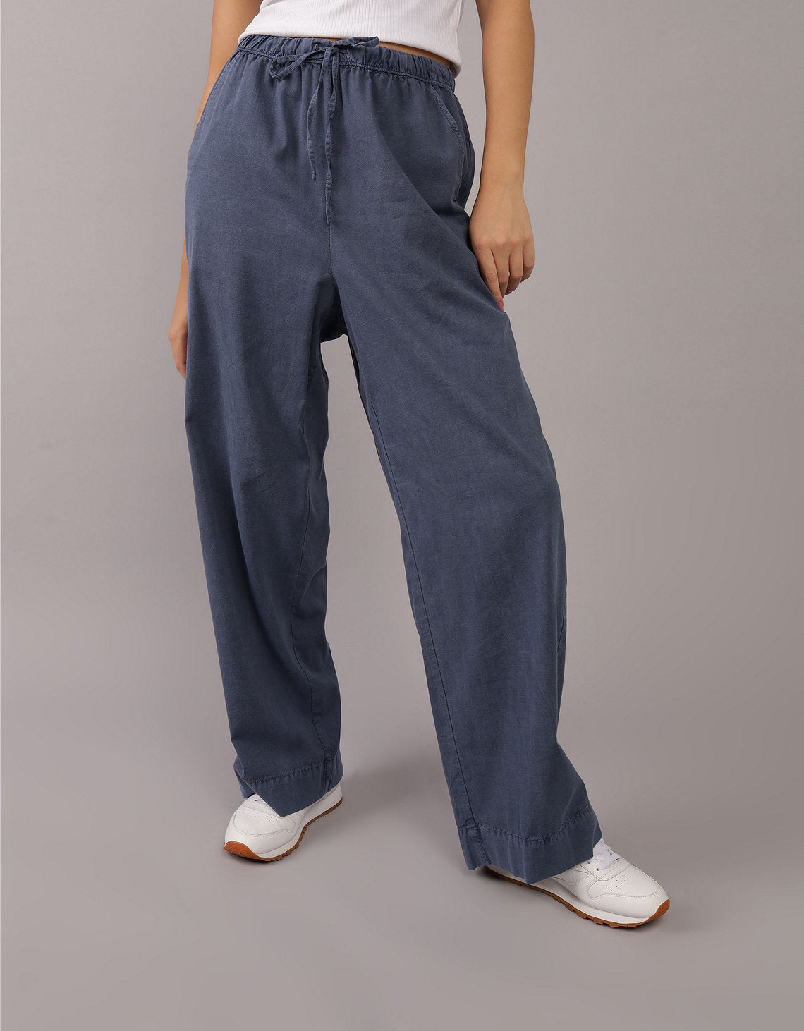 Pantalón Ae tiro algo - Azul 0316_5171_410_of