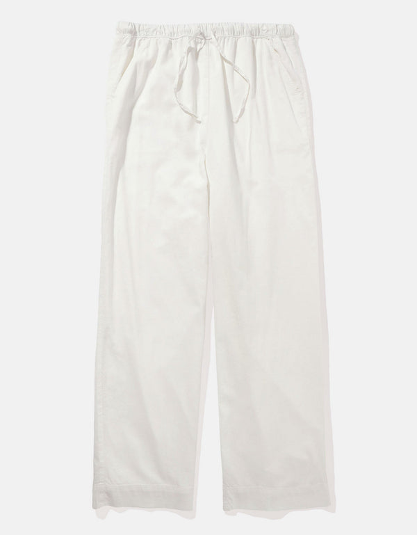 Pantalón Ae tiro algo - Blanco