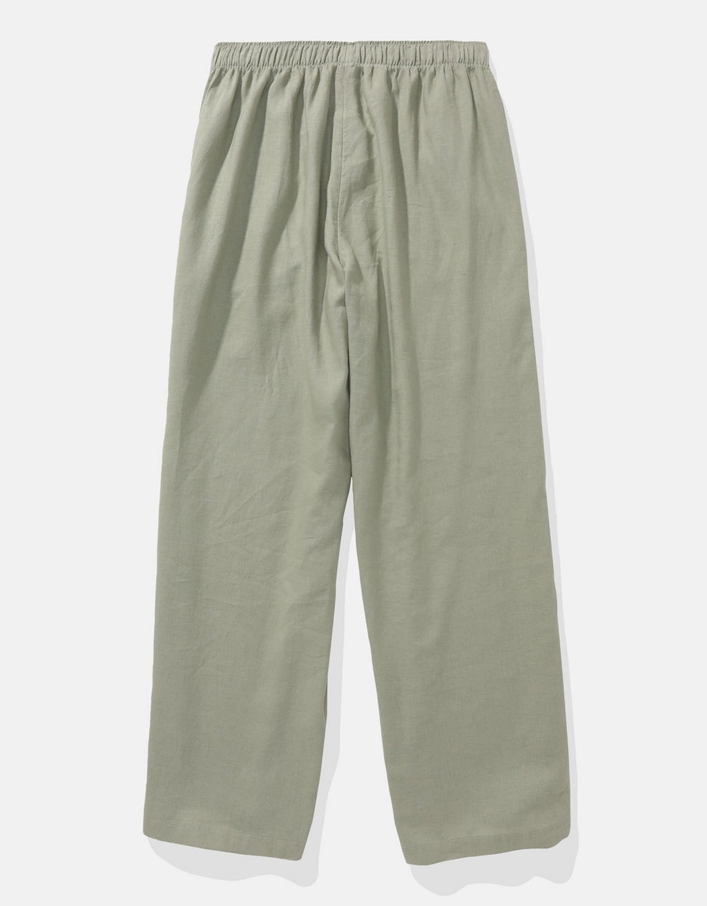 Pantalón en Mezcla de Lino con Pretina Elástica para Mujer - Generico 0316_8271_341_b