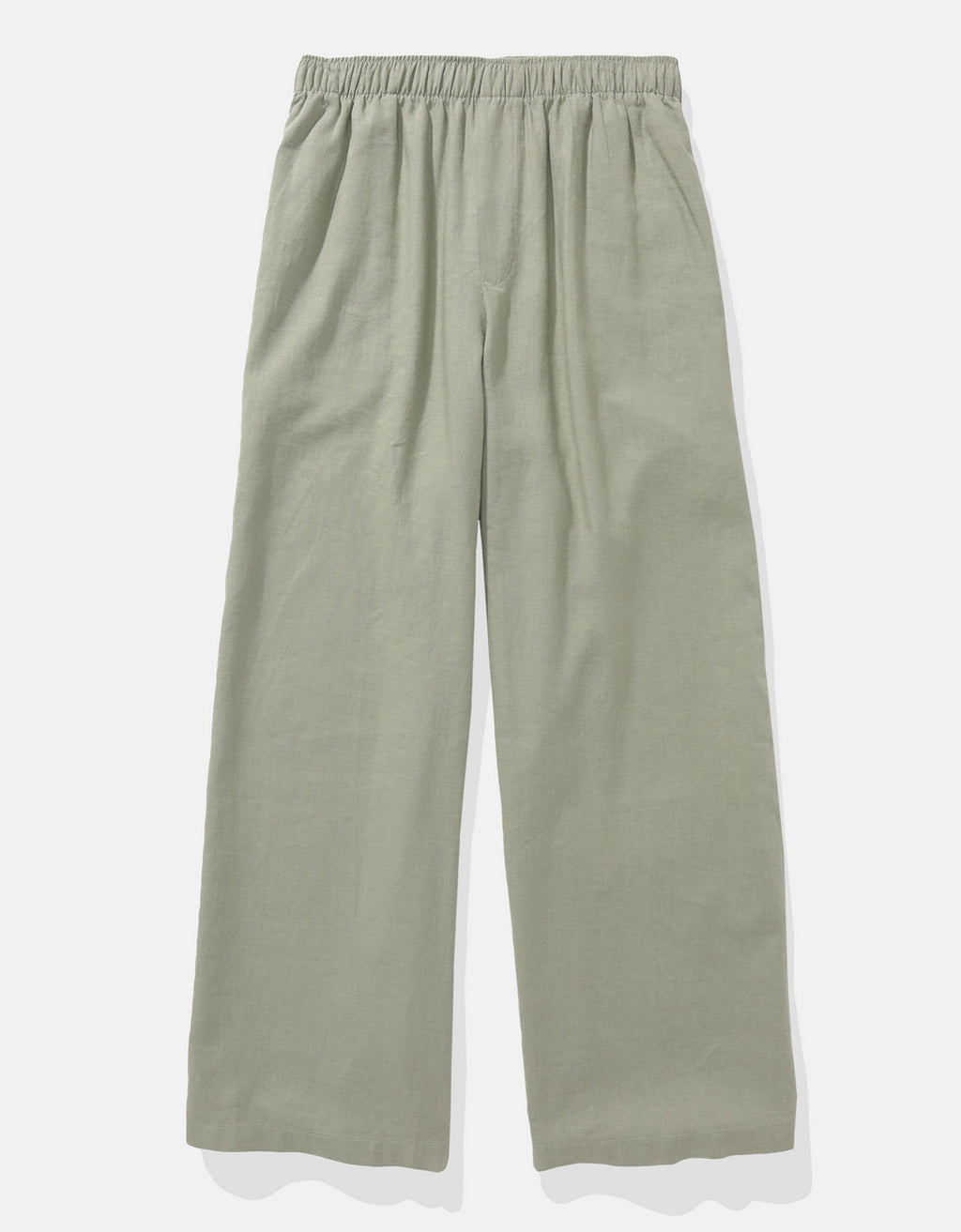Pantalón en Mezcla de Lino con Pretina Elástica para Mujer - Generico 0316_8271_341_f
