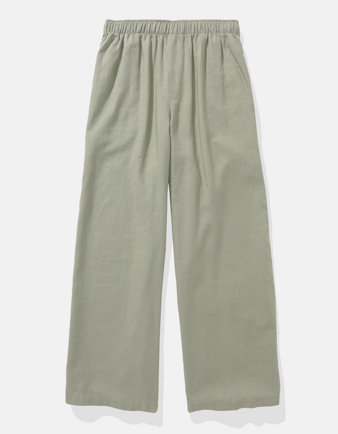 Pantalón en Mezcla de Lino con Pretina Elástica para Mujer - Generico 0316_8271_341_f
