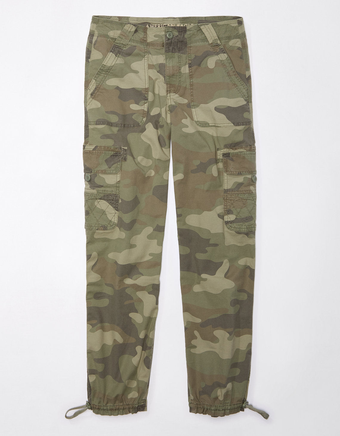 Jogger Aeo tipo cargo camuflado - Verde 0322_5154_329_f