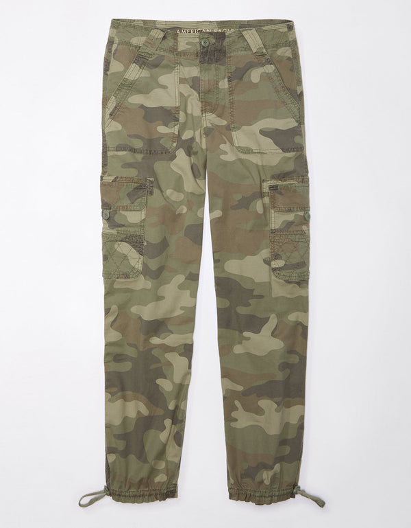 Jogger Aeo tipo cargo camuflado - Verde