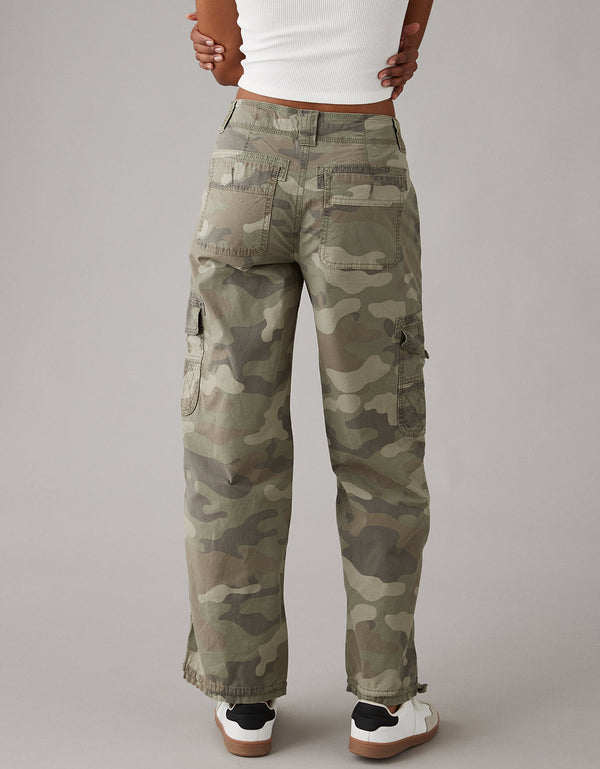 Jogger Aeo tipo cargo camuflado - Verde