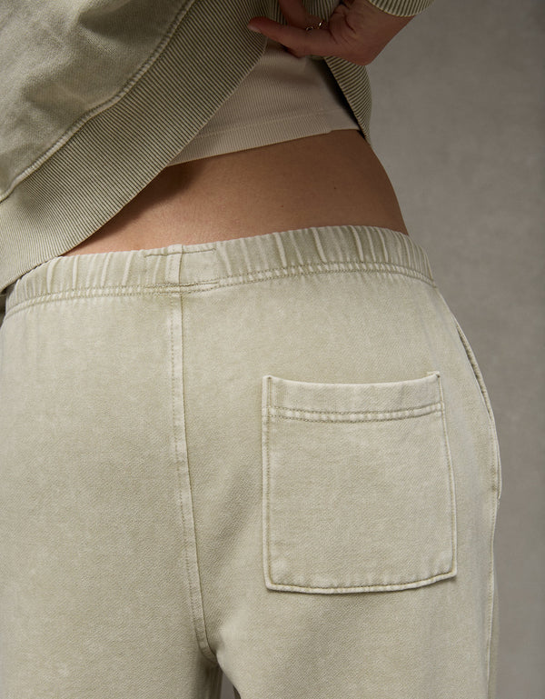 Pantalón Chándal Wide Leg Ae - Verde