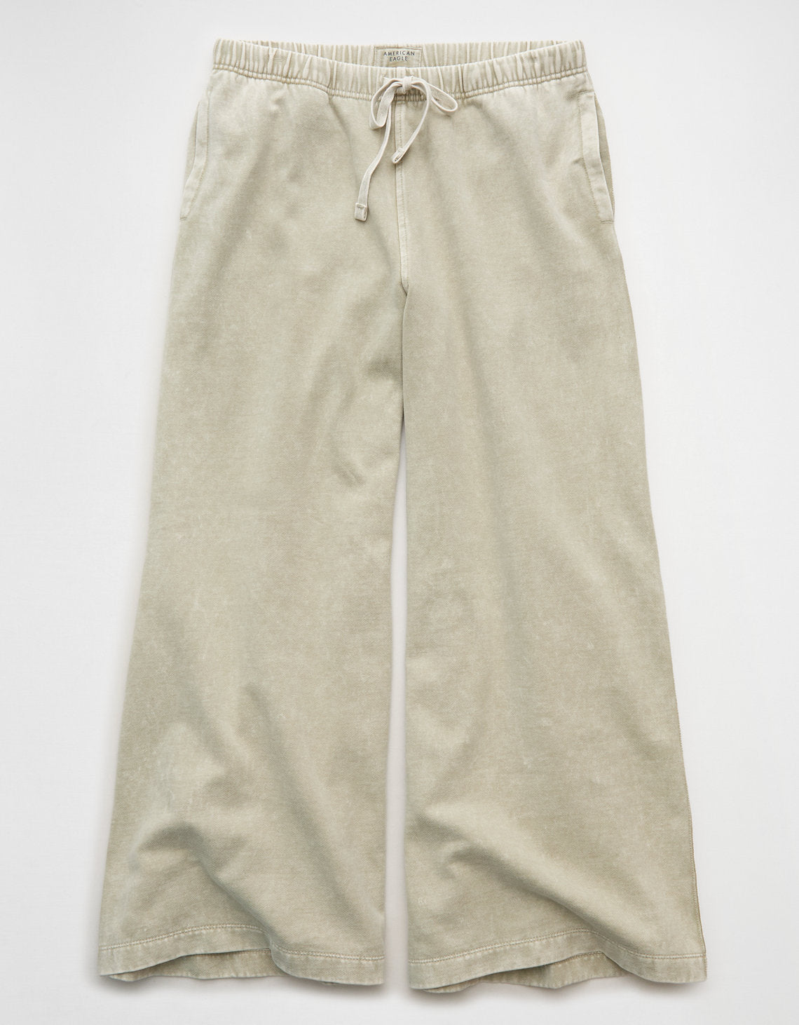 Pantalón Chándal Wide Leg Ae - Verde 0329_5683_300_f