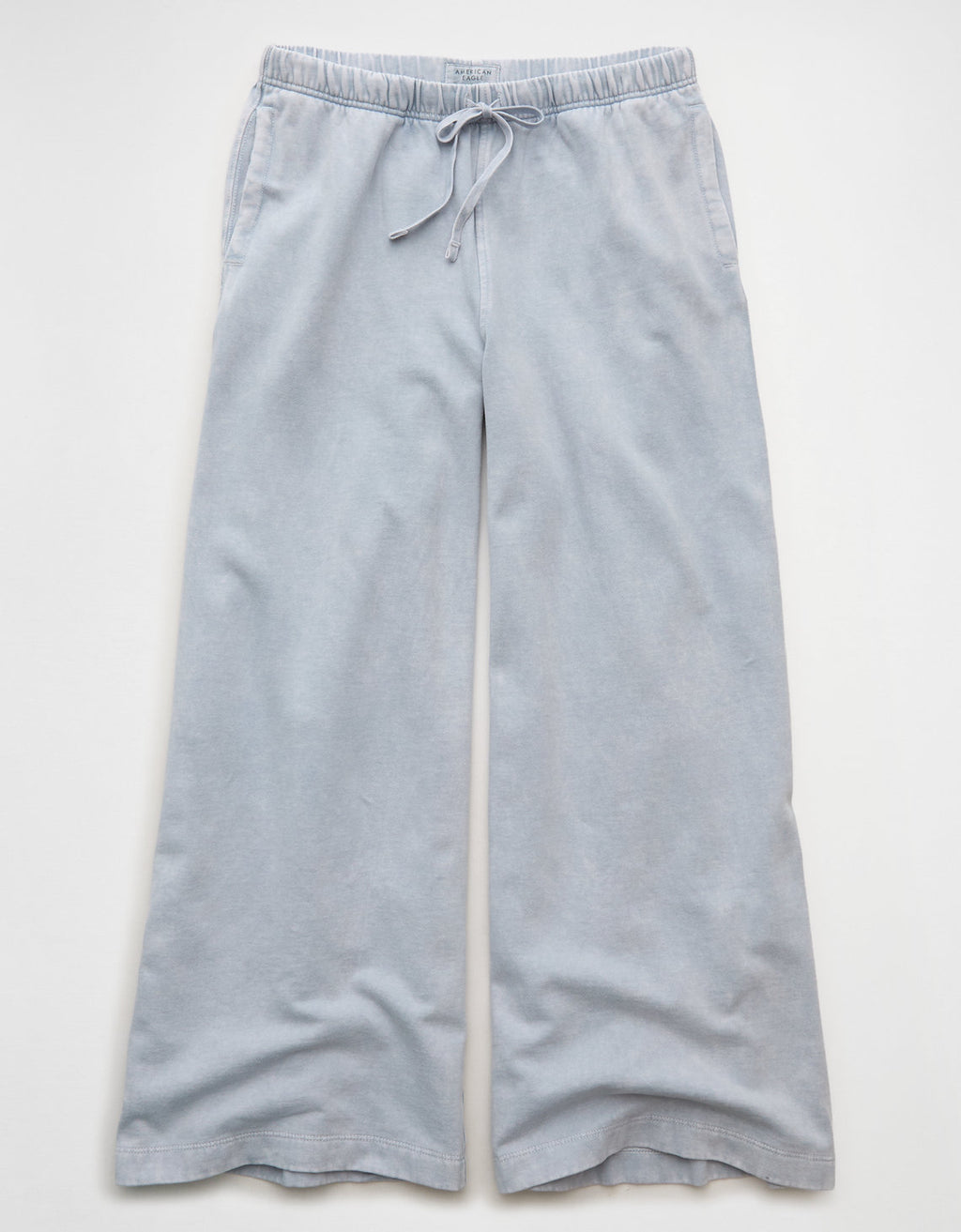 Pantalón Chándal Wide Leg Ae - Azul 0329_5683_401_f