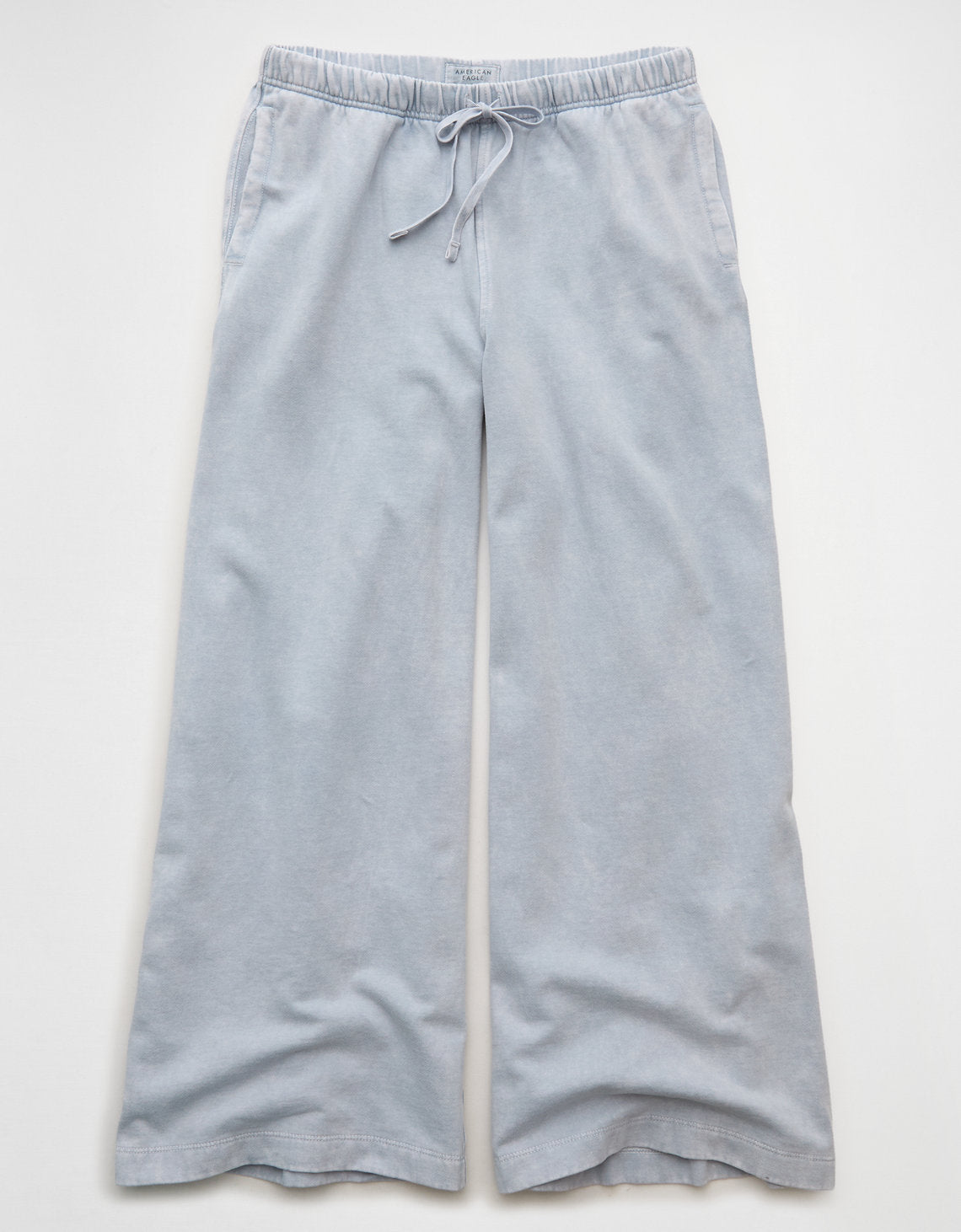 Pantalón Chándal Wide Leg Ae - Azul 0329_5683_401_f