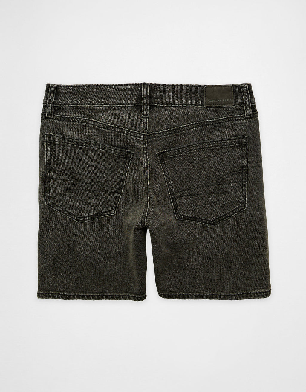 Ae 8 Dreamy Drape Stretch Jort Baggy de Tiro Bajo - Negro 0331_8681_081_b