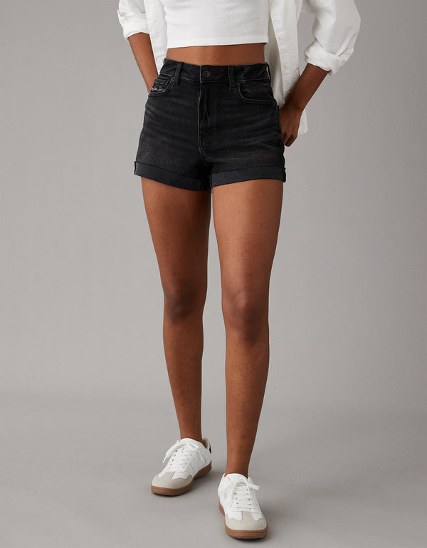 Short Ae mom - Negro