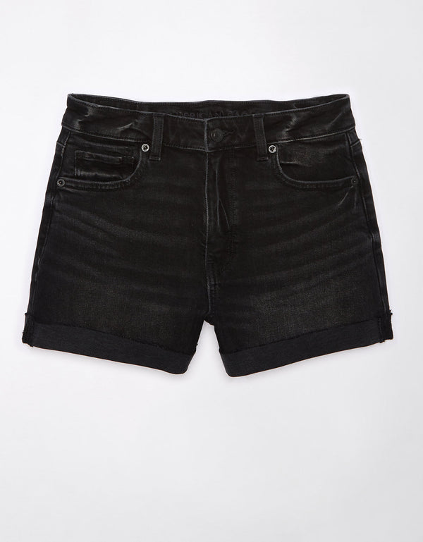 Short Ae mom - Negro