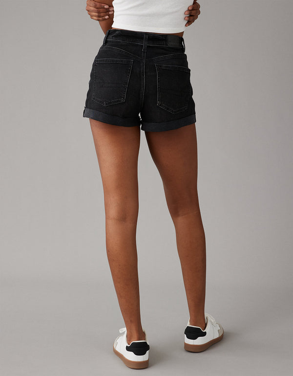 Short Ae mom - Negro