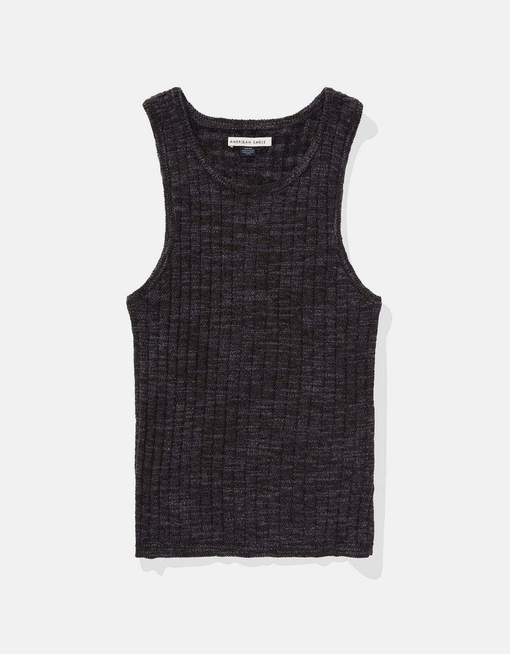 Tank top tejida de mujer AE - Negro 0341_1449_001_f