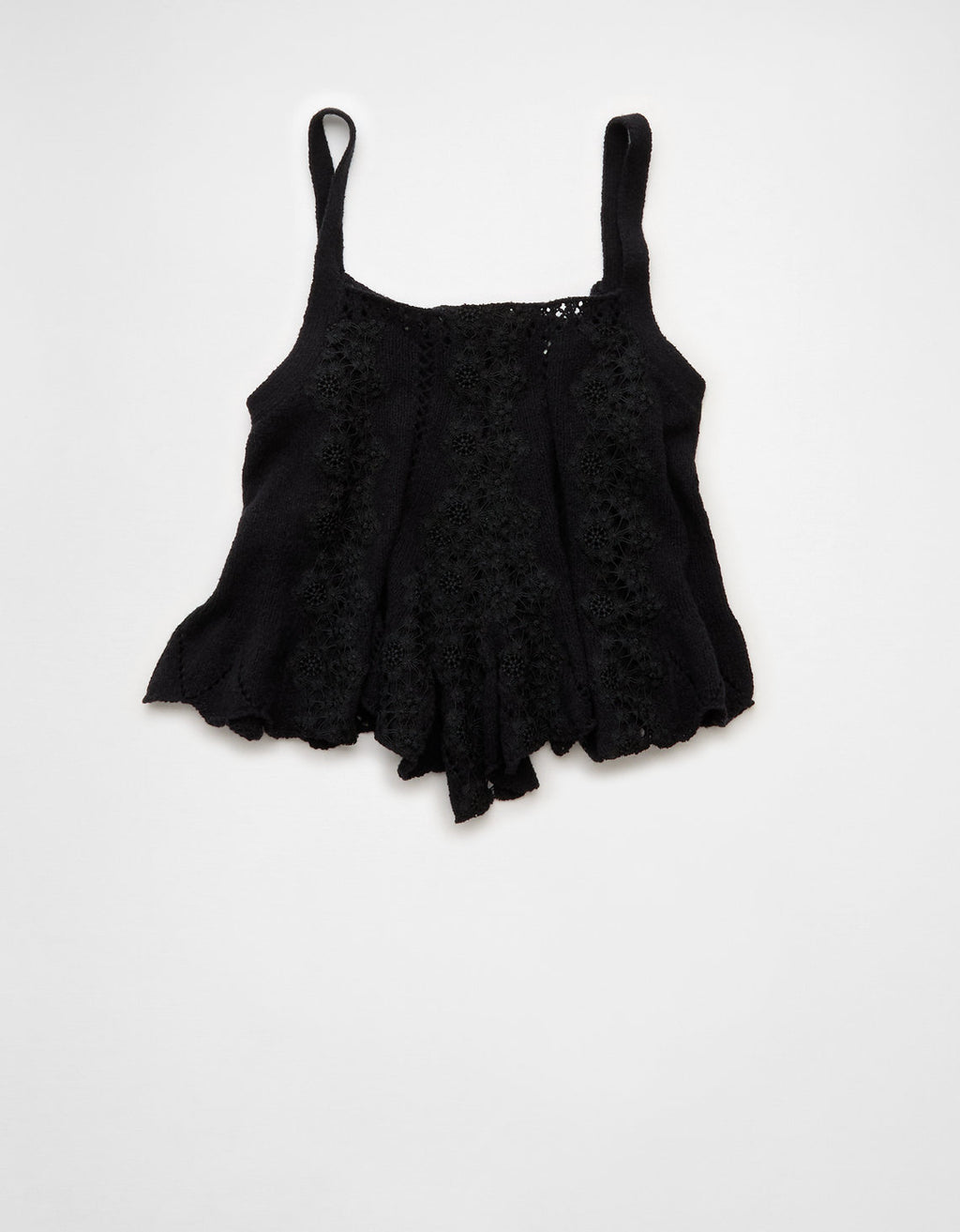 Tank Top con Encaje Ae - Negro 0341_1514_064_f