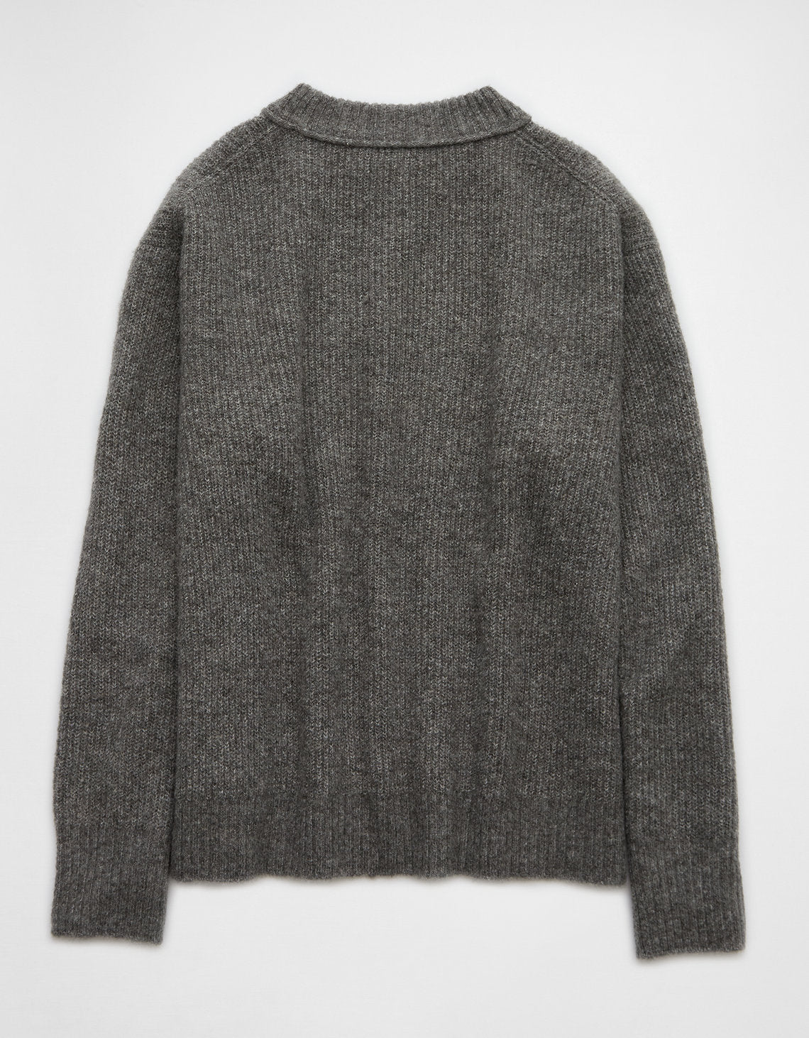 Suéter cuello redondo Manga Larga Mujer AE - Gris 0348_1370_020_b