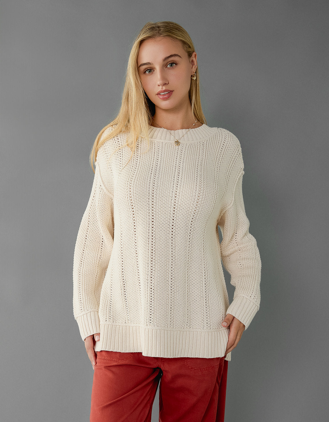Suéter Pullover Long-Weekend Ae - Generico 0348_1515_106_of
