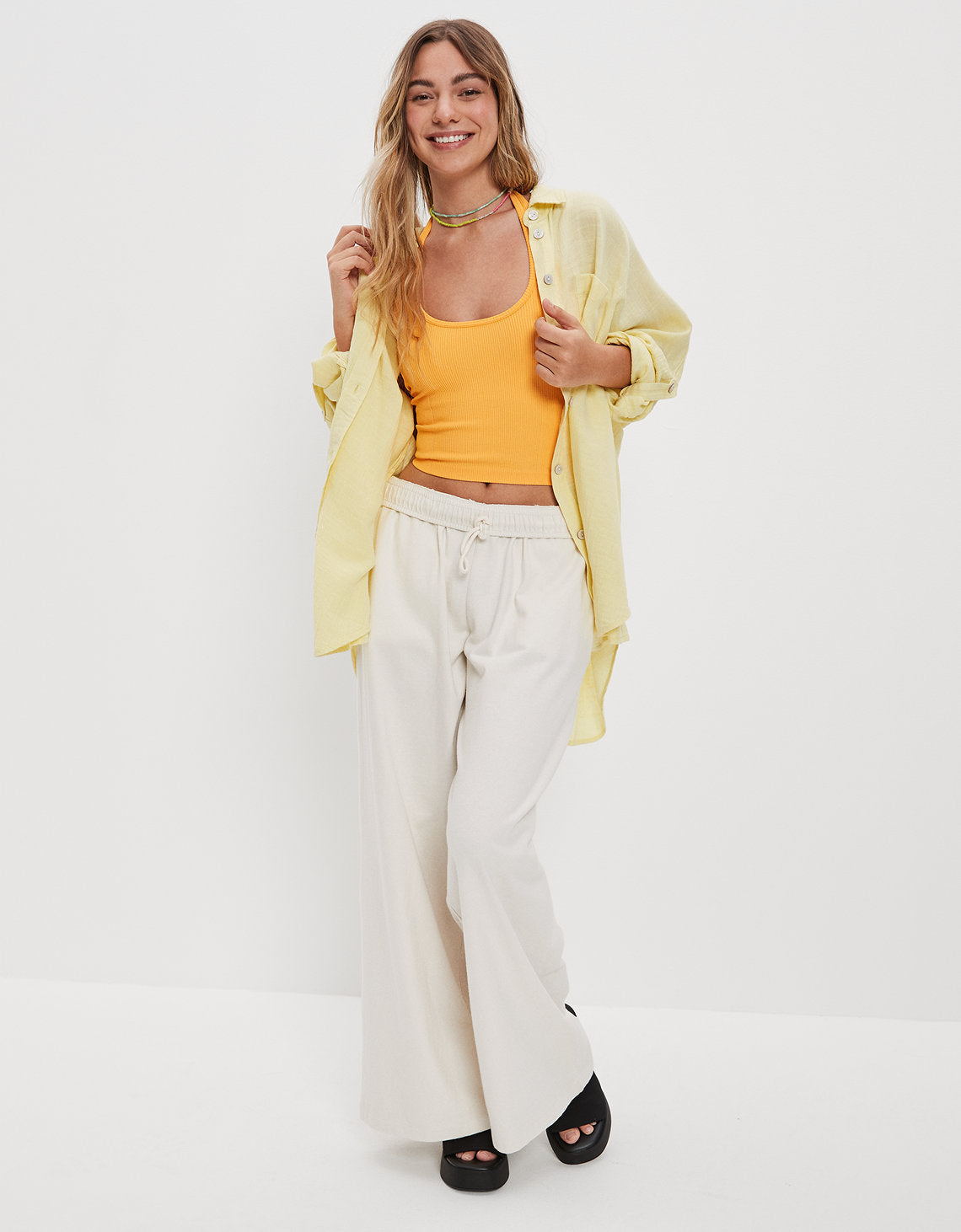 Camisa Ae Oversized - Verde 0355_4826_759_d1