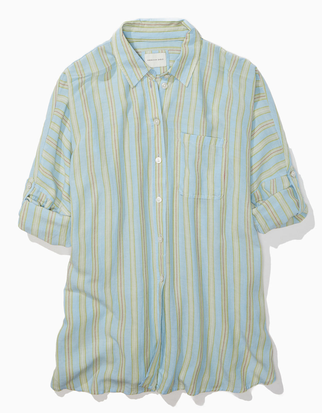 Camisa Ae Oversized - Azul 0355_4995_401_f