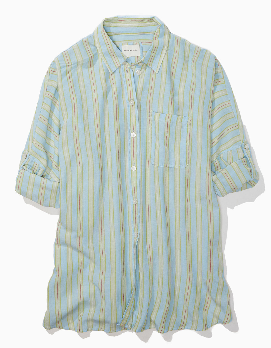 Camisa Ae Oversized - Azul 0355_4995_401_f