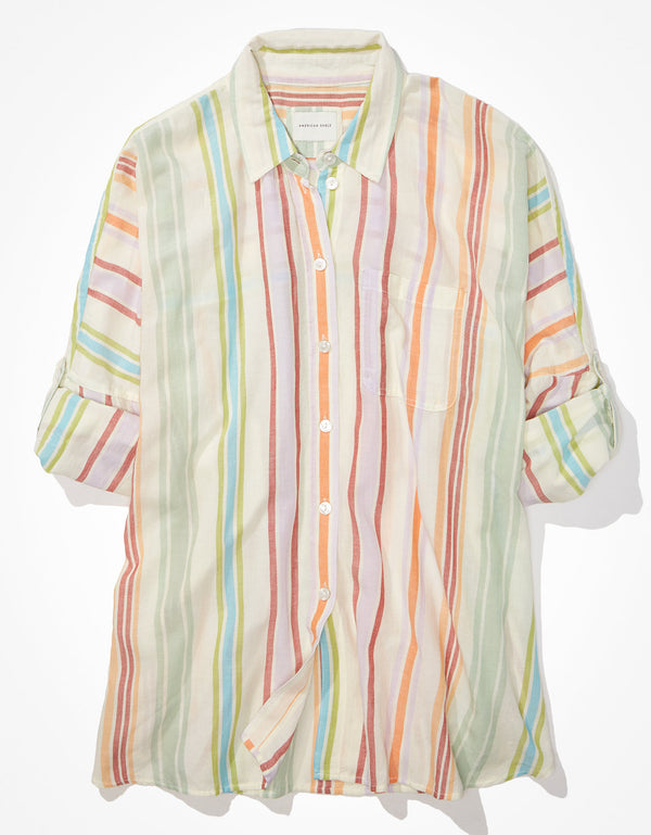 Camisa Ae Oversized - Multicolor