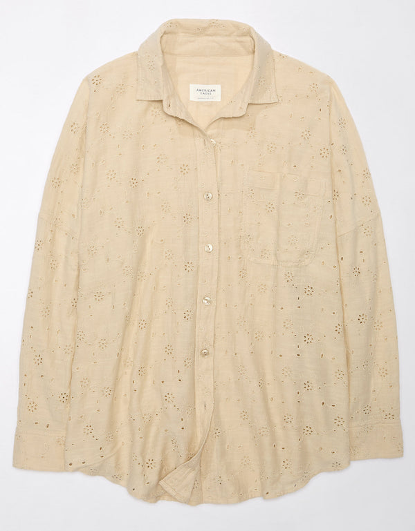 Camisa manga Larga Ae con botones - Generico
