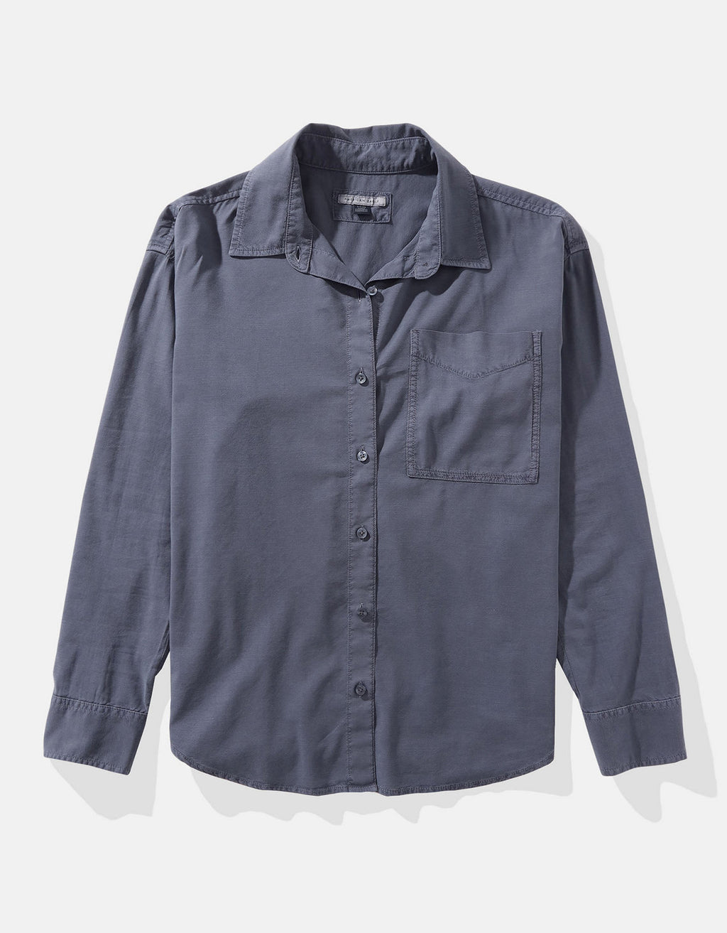 Camisa AE con botones manga larga de Mujer - Naval 0355_5556_410_f