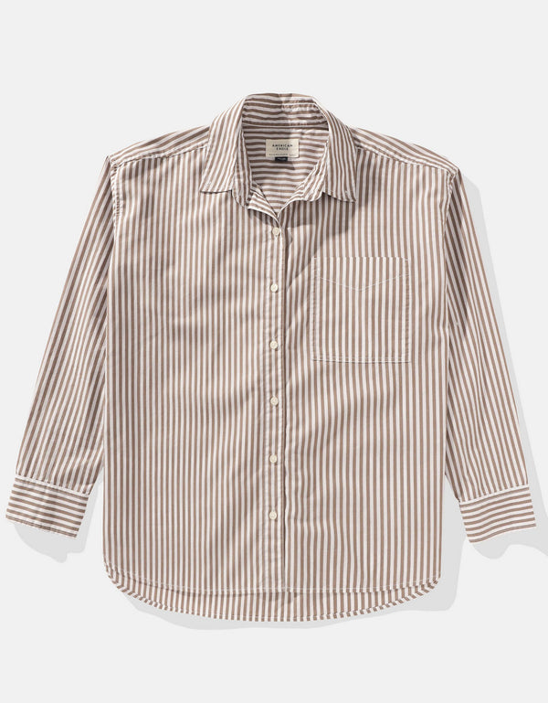 Camisa AE manga larga con bolsillo para mujer - Generico