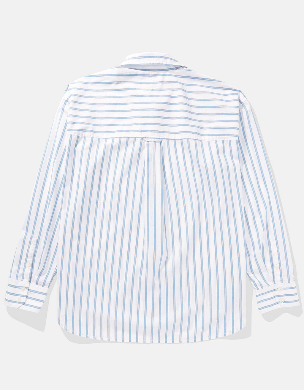 Camisa AE manga larga con bolsillo para mujer - Azul 0355_5732_400_b