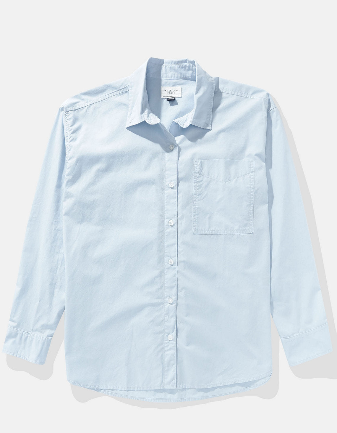 Blusa Oversized Mujer Ae - Azul 0355_5856_400_f