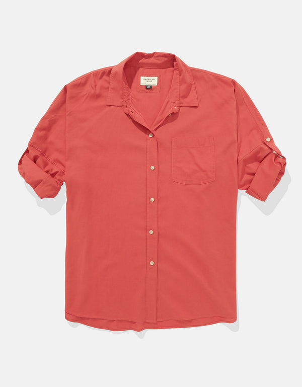 Camisa Manga Larga Mujer AE - Azul