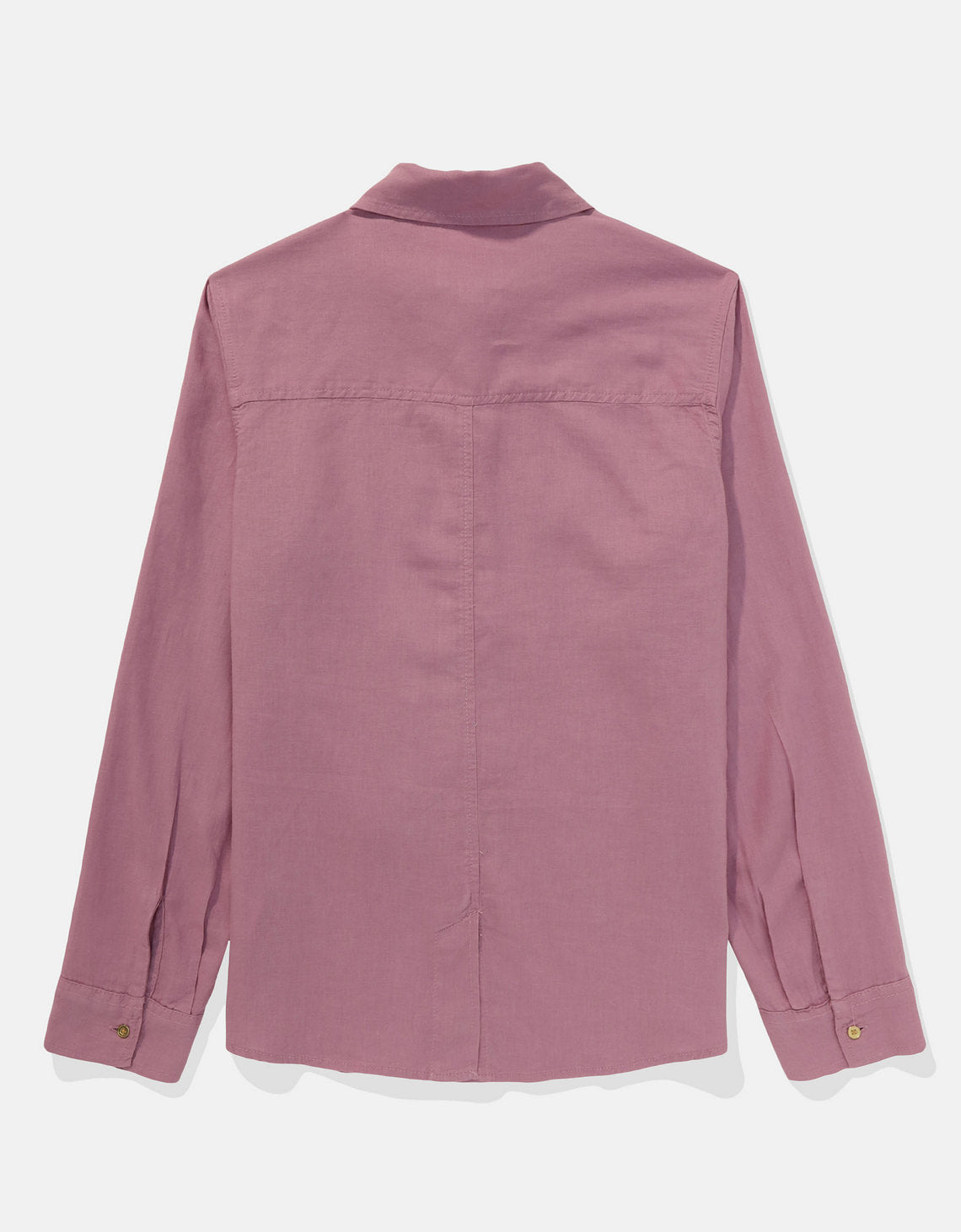 Camisa manga larga de botones de mujer AE - Morado 0355_6127_500_b