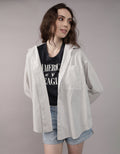 Camisa manga larga de botones de mujer AE - Azul 0355_6214_410_of