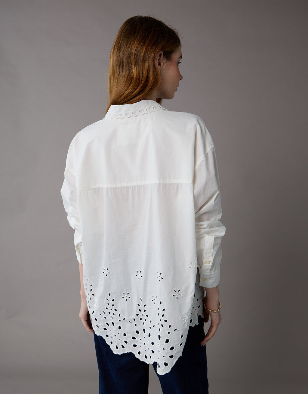 Camisa Manga Larga Ae - Blanco 0355_6433_112_ob