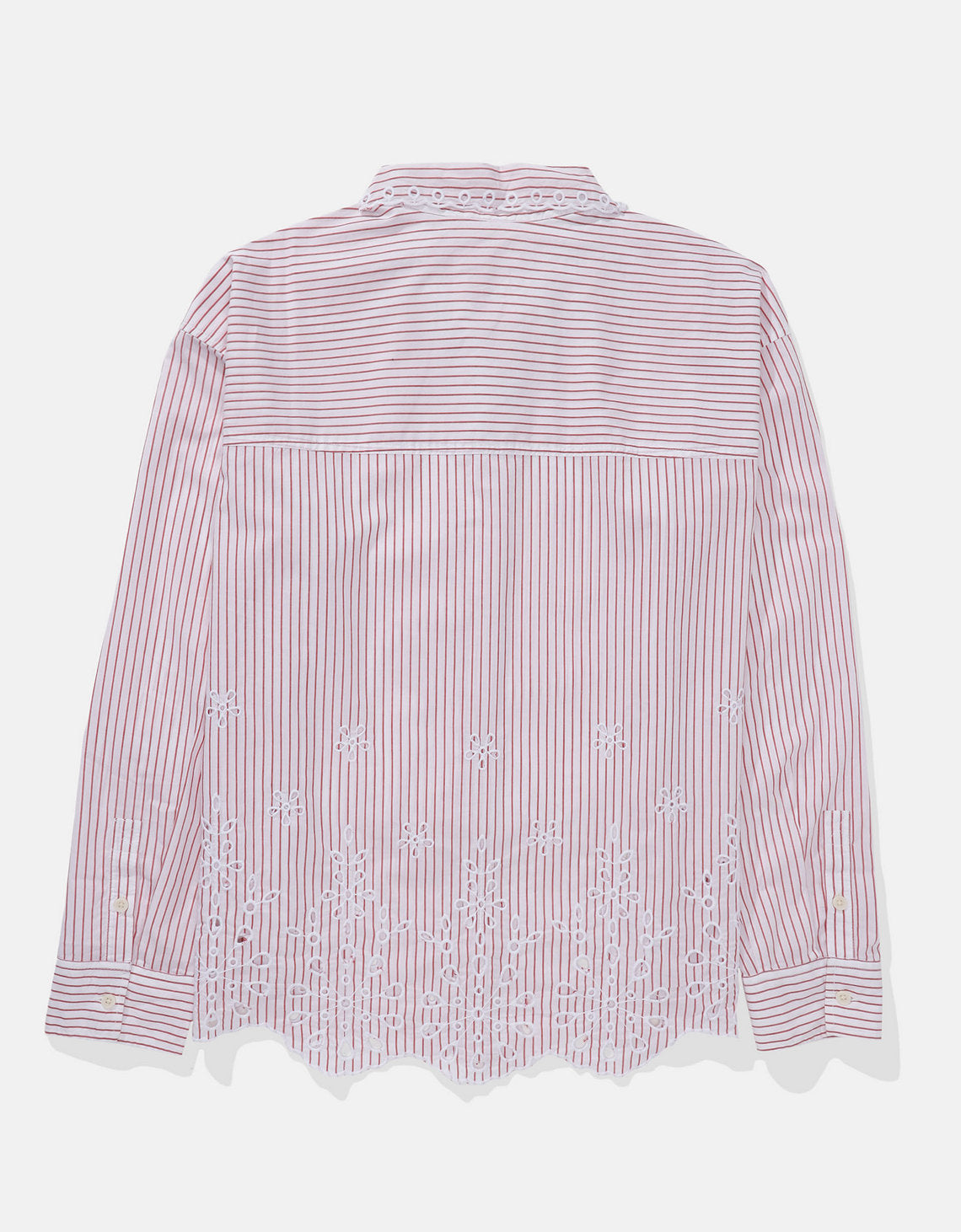 Camisa con Bordado Ae - Rojo 0355_6461_600_b