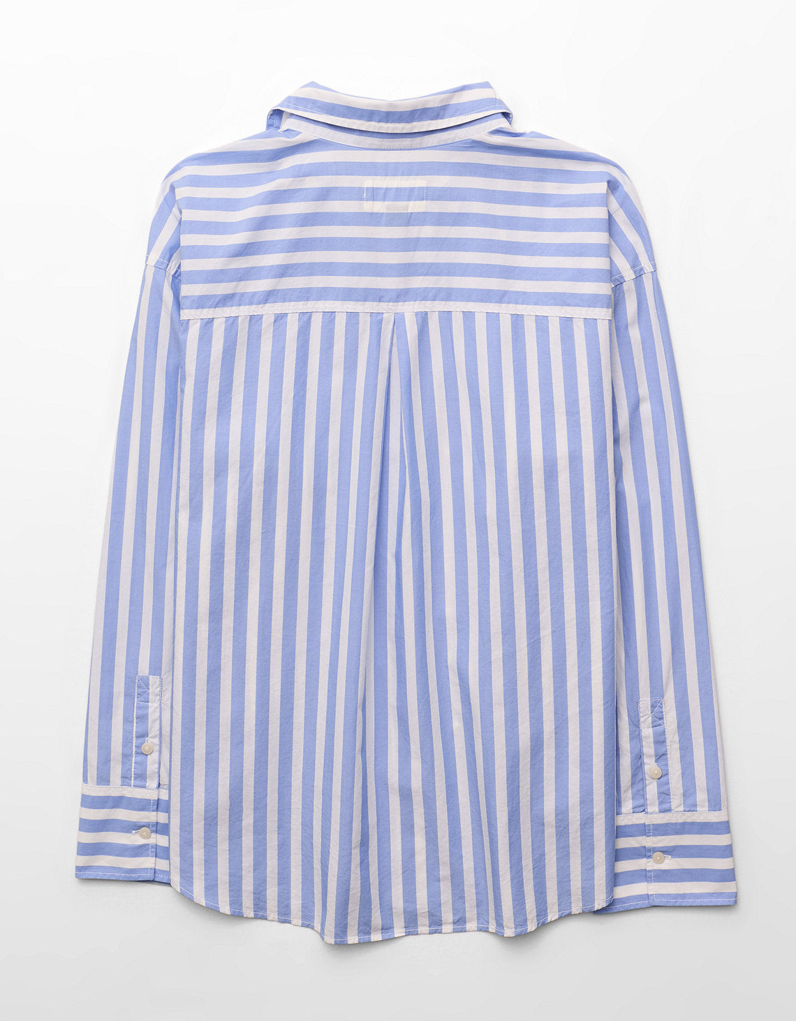 Camisa de popelina con botones Ae - Azul 0355_6897_401_b