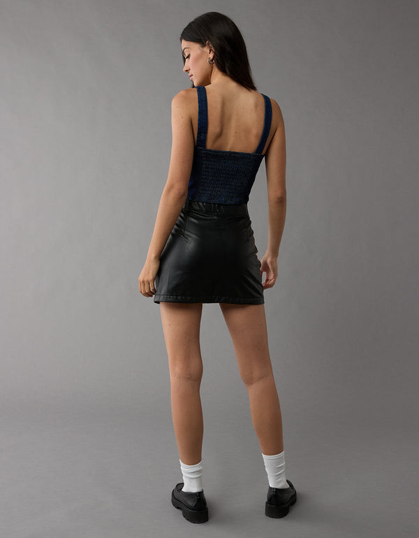 Top en Denim Mujer AE - Generico