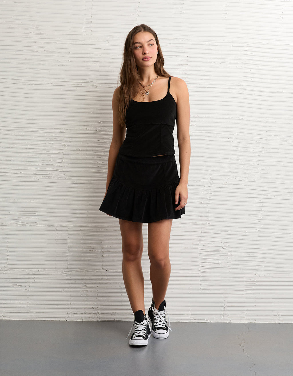 Camiseta sin mangas Ae - Negro 0358_6694_016_os