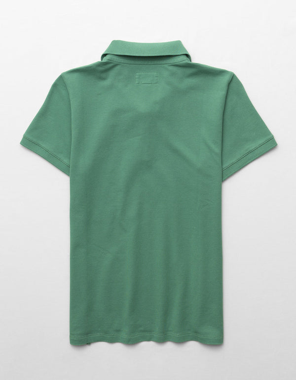 Camiseta Polo Clásica Ae - Verde