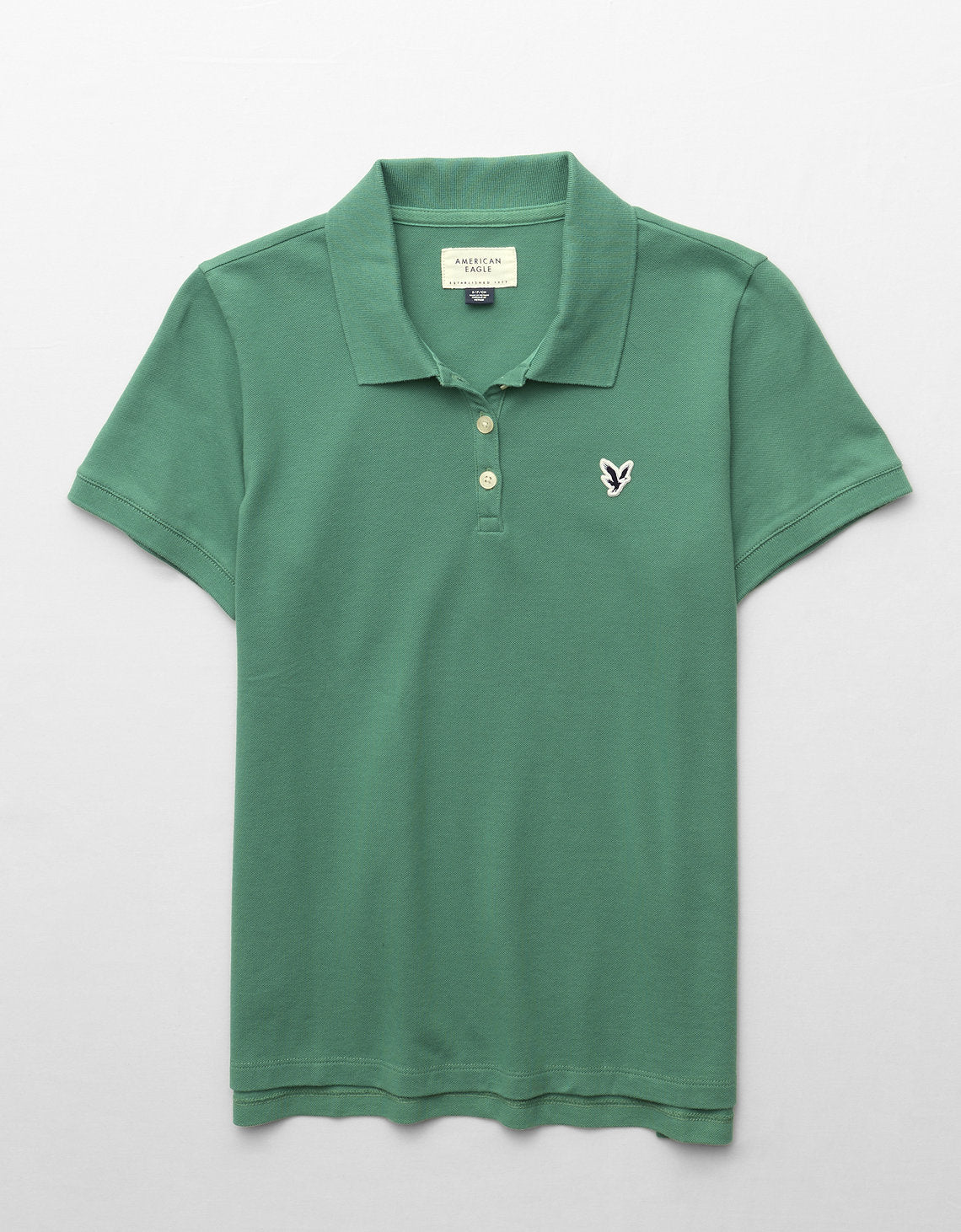 Camiseta Polo Clásica Ae - Verde 0364_1681_299_f