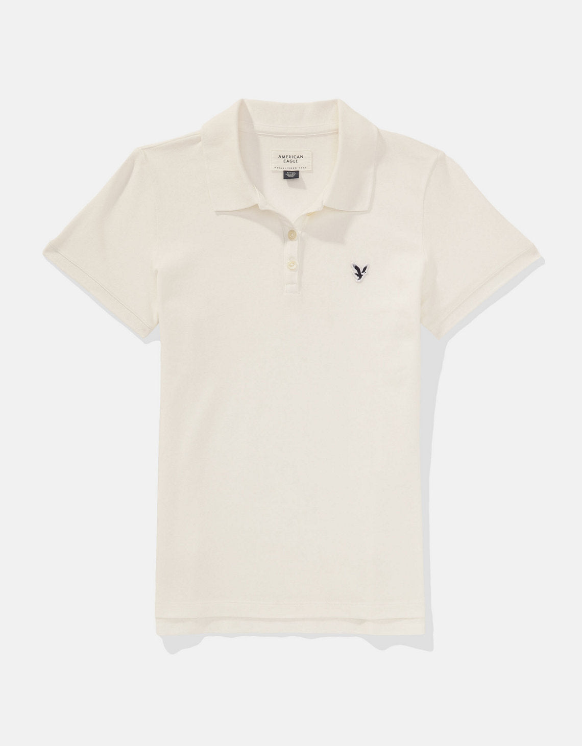Camiseta Tipo Polo Clásica Ae - Blanco 0364_9899_140_f
