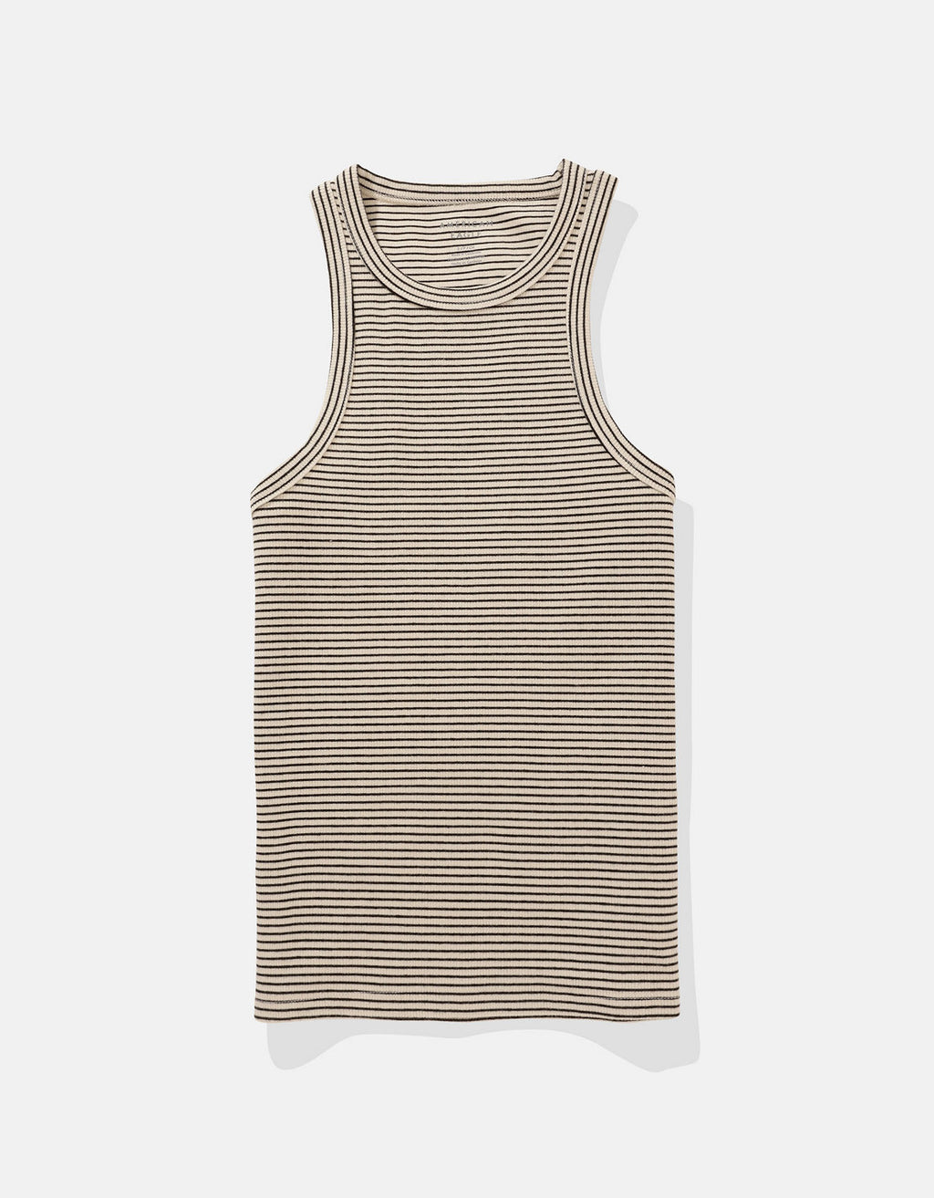 Blusa AE cuello redondo sin mangas para mujer - Negro 0366_5995_001_f