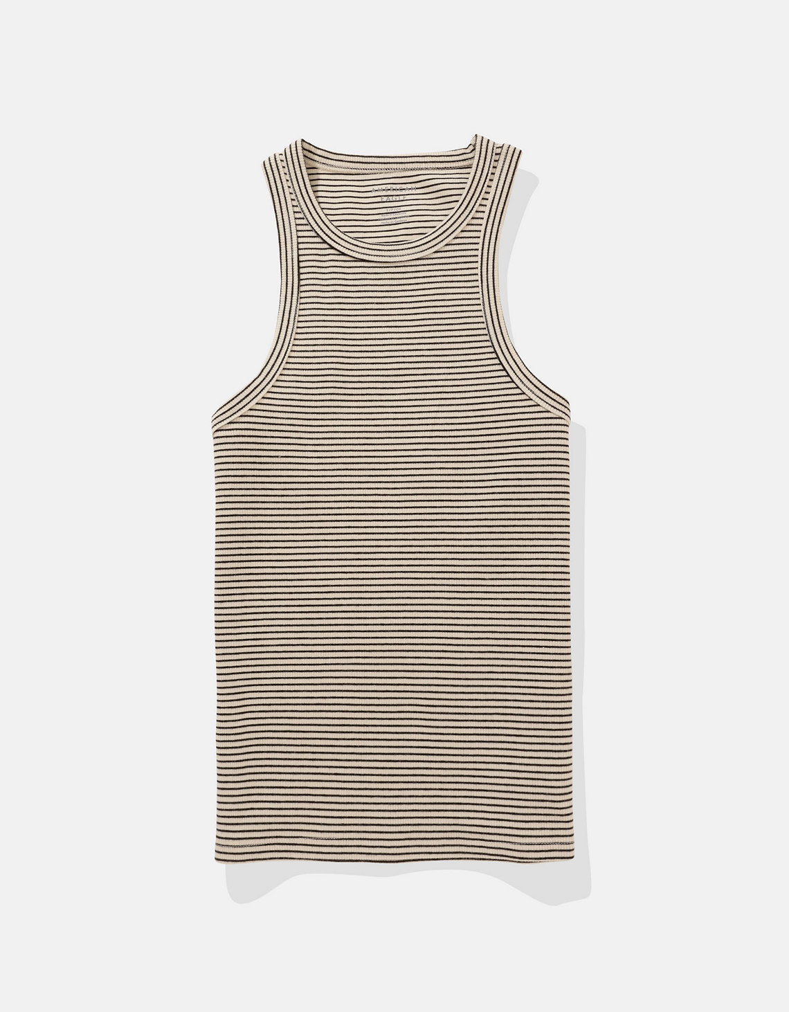 Blusa AE cuello redondo sin mangas para mujer - Negro 0366_5995_001_f