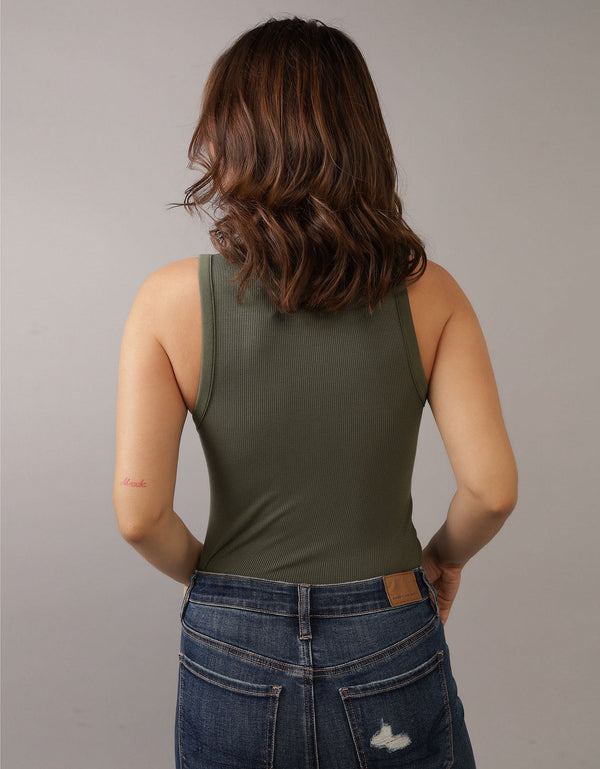 Blusa AE cuello redondo sin mangas para mujer - Generico