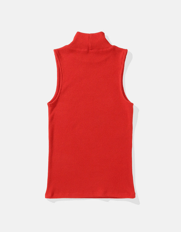 Blusa sin Mangas Mujer AE - Rojo