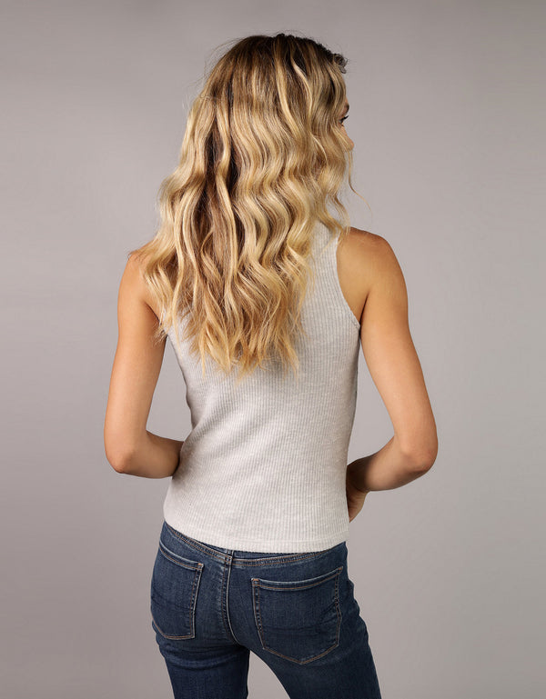 Blusa sin Mangas Mujer AE - Gris