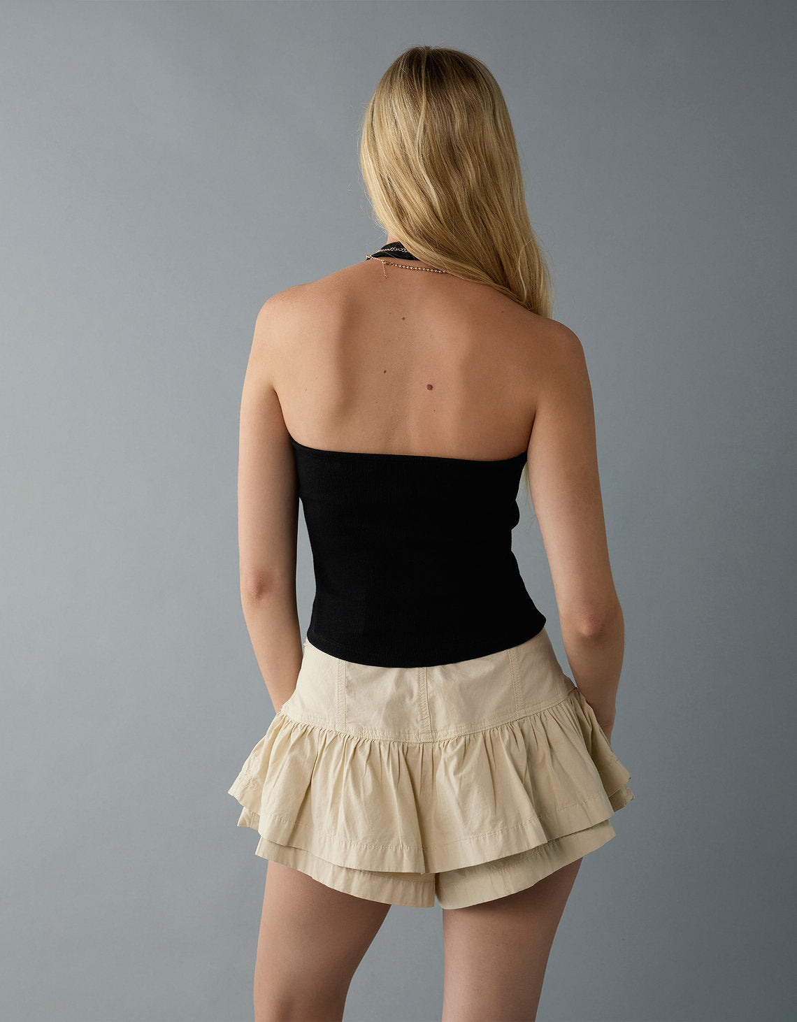 Top de tirantes estilo corsé - Negro 0366_6113_001_ob