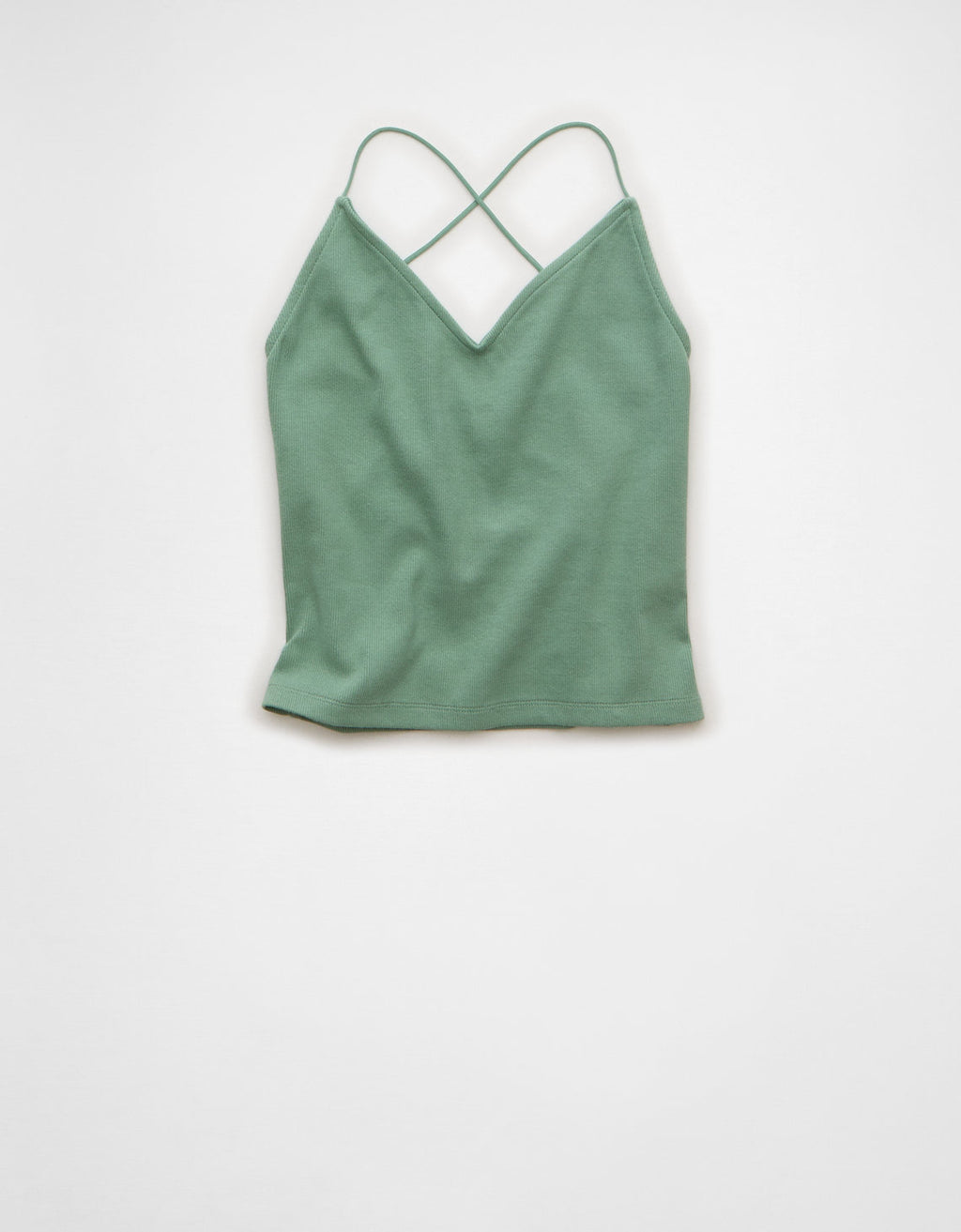 Tank Top Strappy-Go-Lucky Ae - Verde 0366_6413_343_f