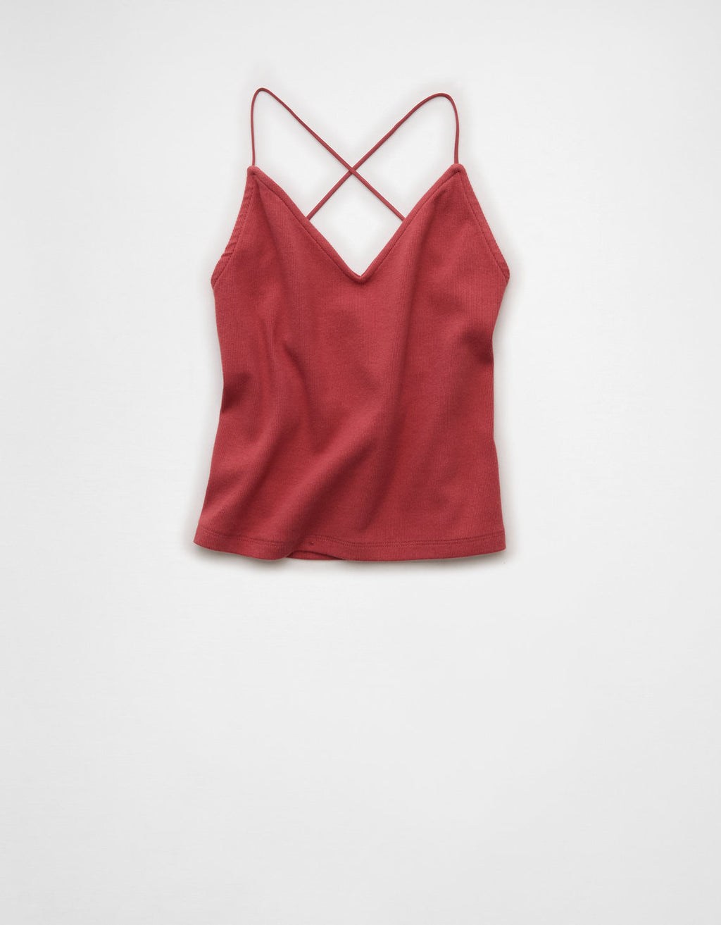Tank Top Strappy-Go-Lucky Ae - Café 0366_6413_812_f